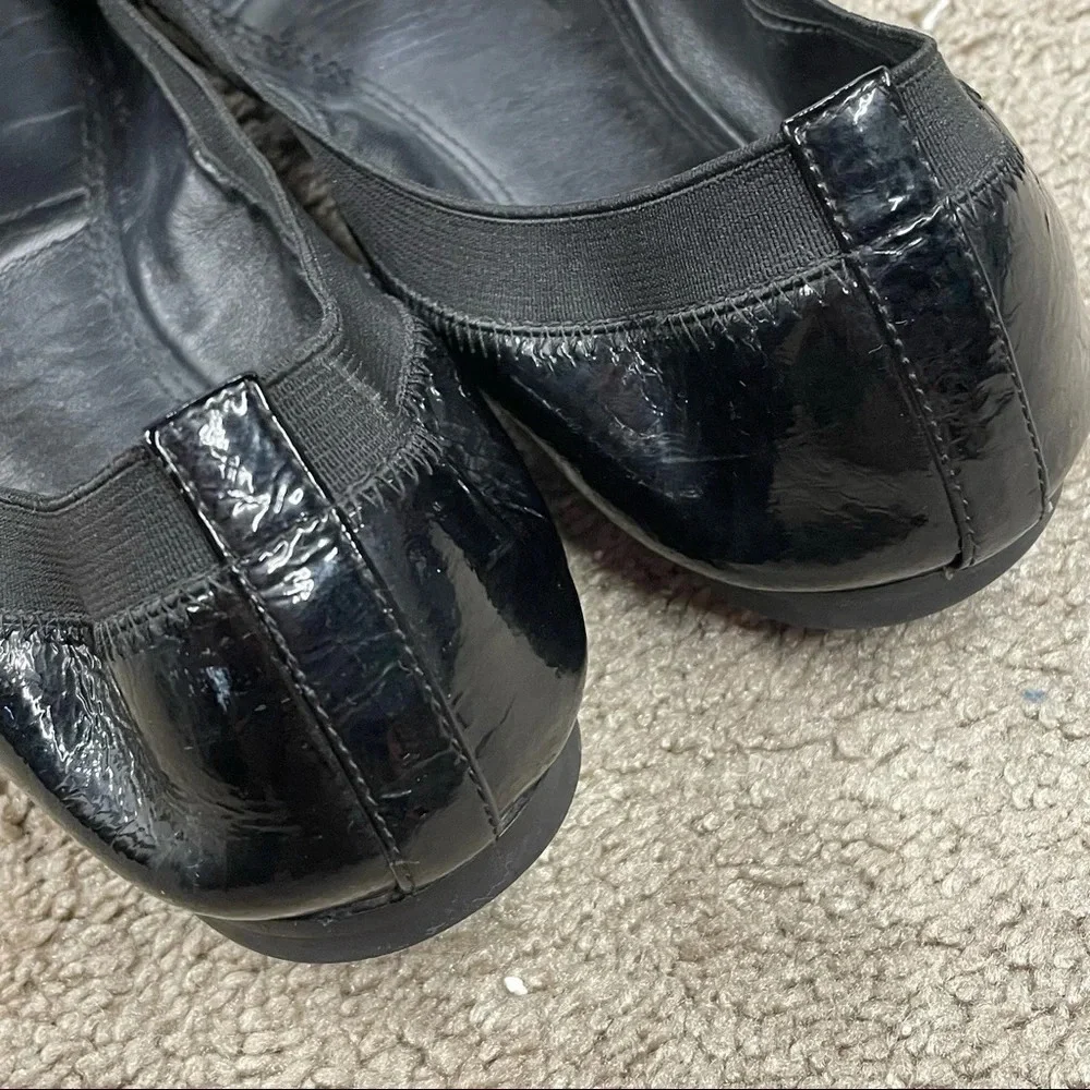 TORY BURCH Jolie Ballet Flat in Black size 8 M